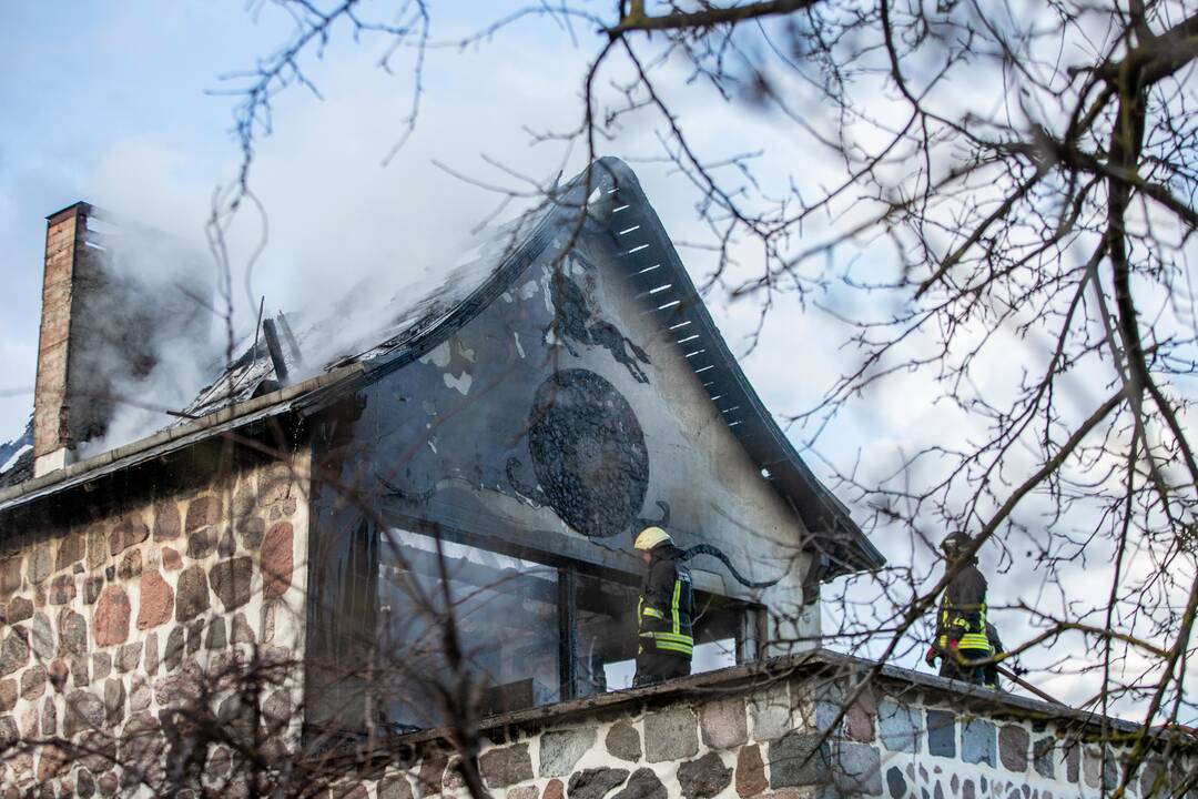 Ringauduose – sprogimas ir didžiulis gaisras