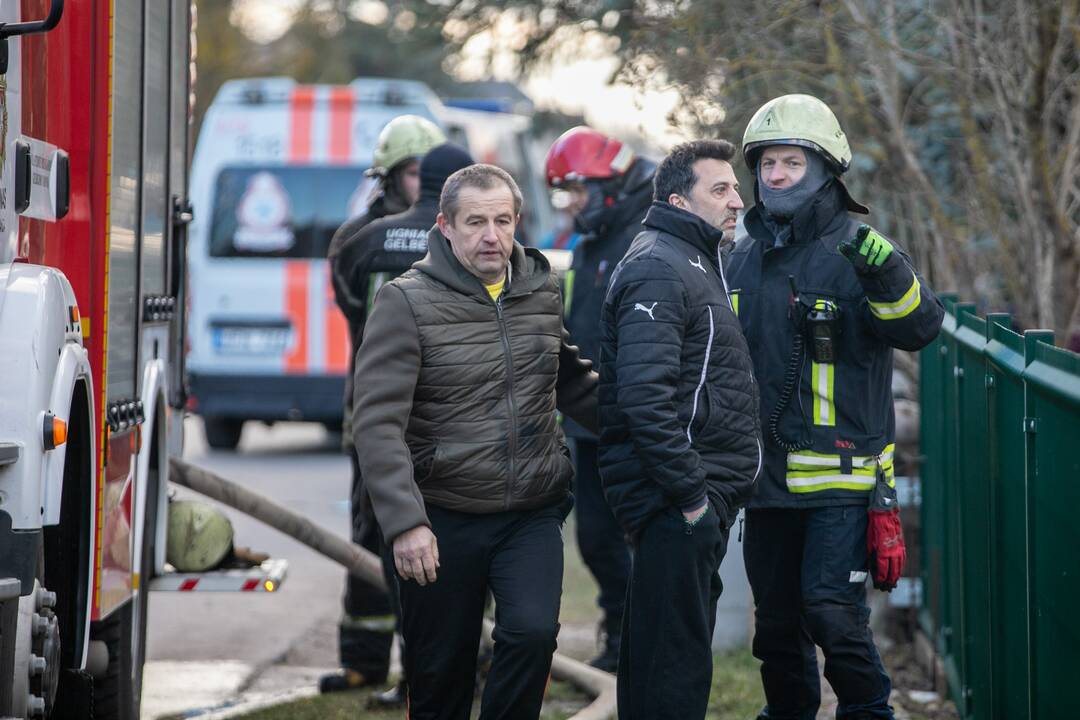 Ringauduose – sprogimas ir didžiulis gaisras