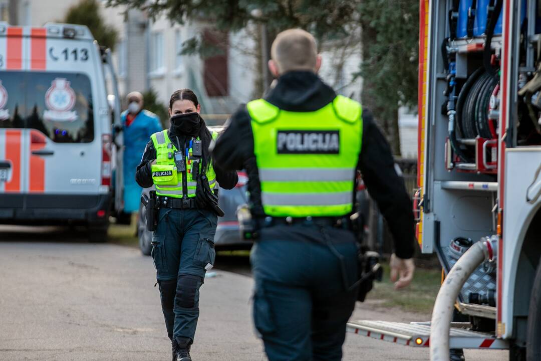 Ringauduose – sprogimas ir didžiulis gaisras