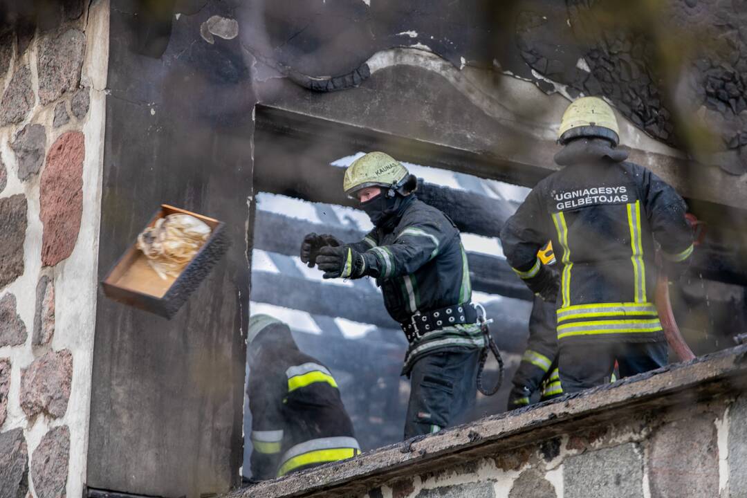 Ringauduose – sprogimas ir didžiulis gaisras