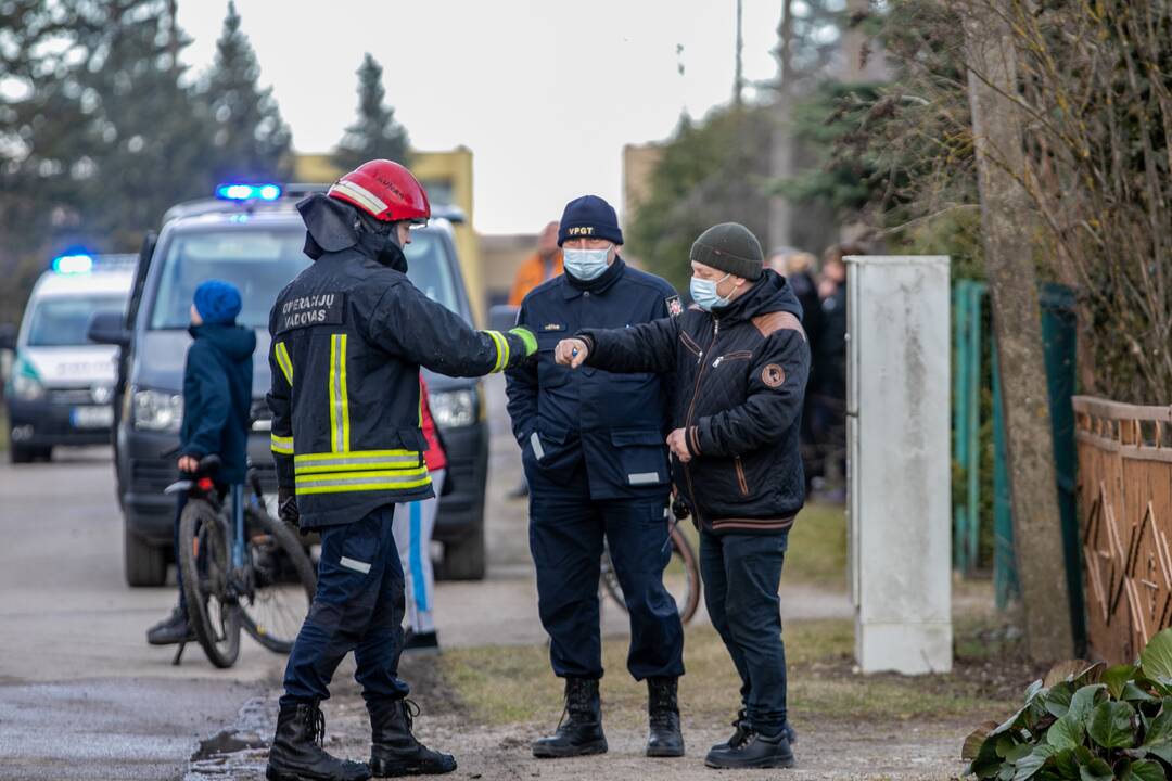 Ringauduose – sprogimas ir didžiulis gaisras