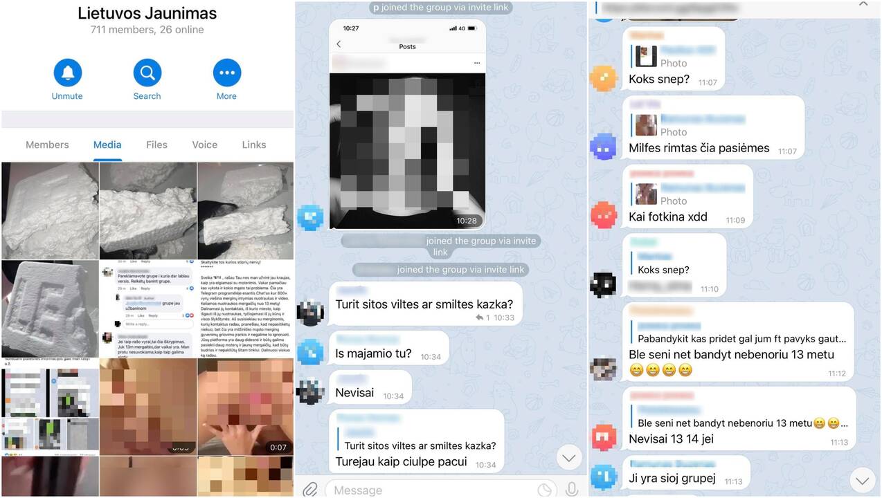 Situacija: vienam atsiųstas nuotraukas pamatydavo šimtai vyrų.