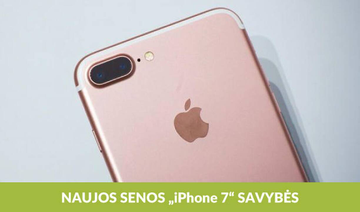 Ką „iPhone 7“ pasiskolino iš „Android“: pagrindinės inovacijos