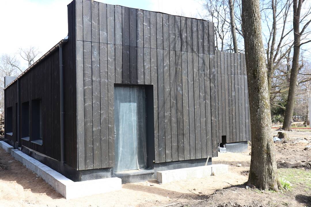 Įpusėjo Lietuvos zoologijos sodo renovacija