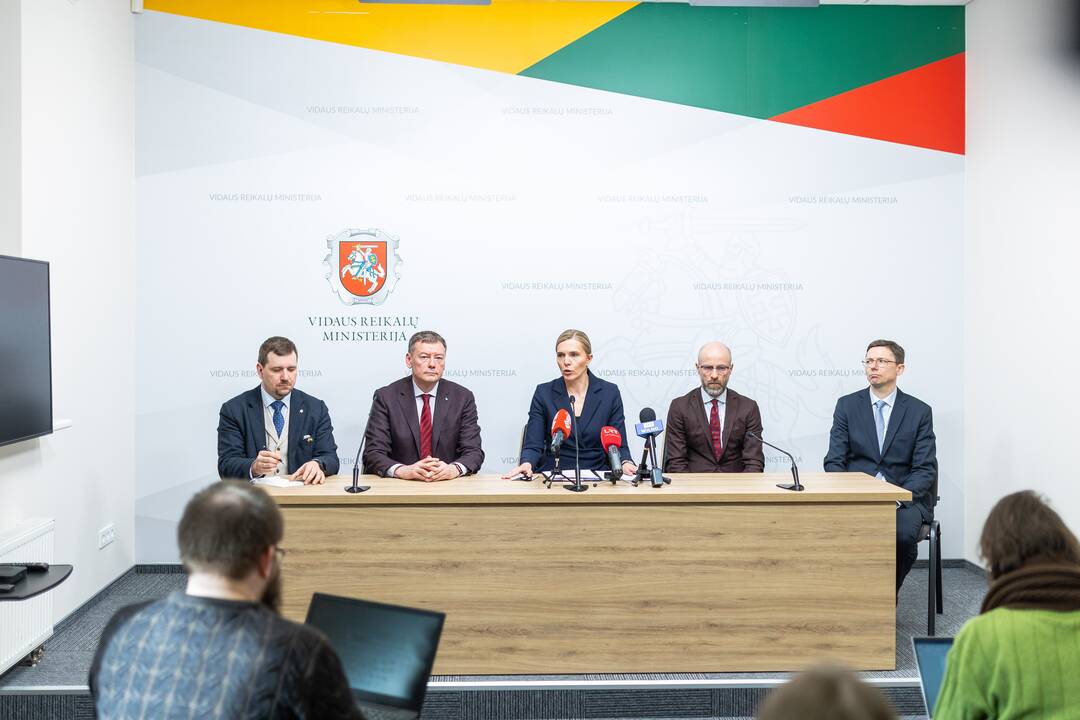 A. Bilotaitės ir verslo atstovų spaudos konferencija