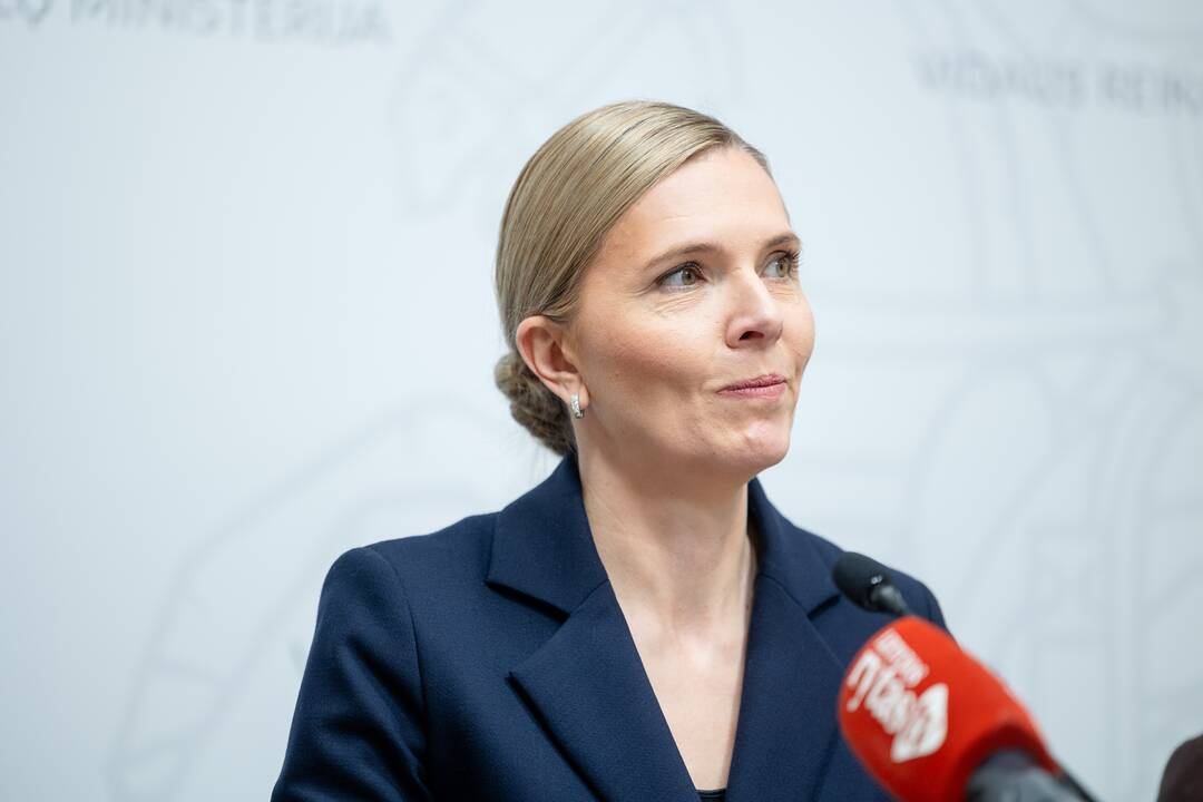 A. Bilotaitės ir verslo atstovų spaudos konferencija