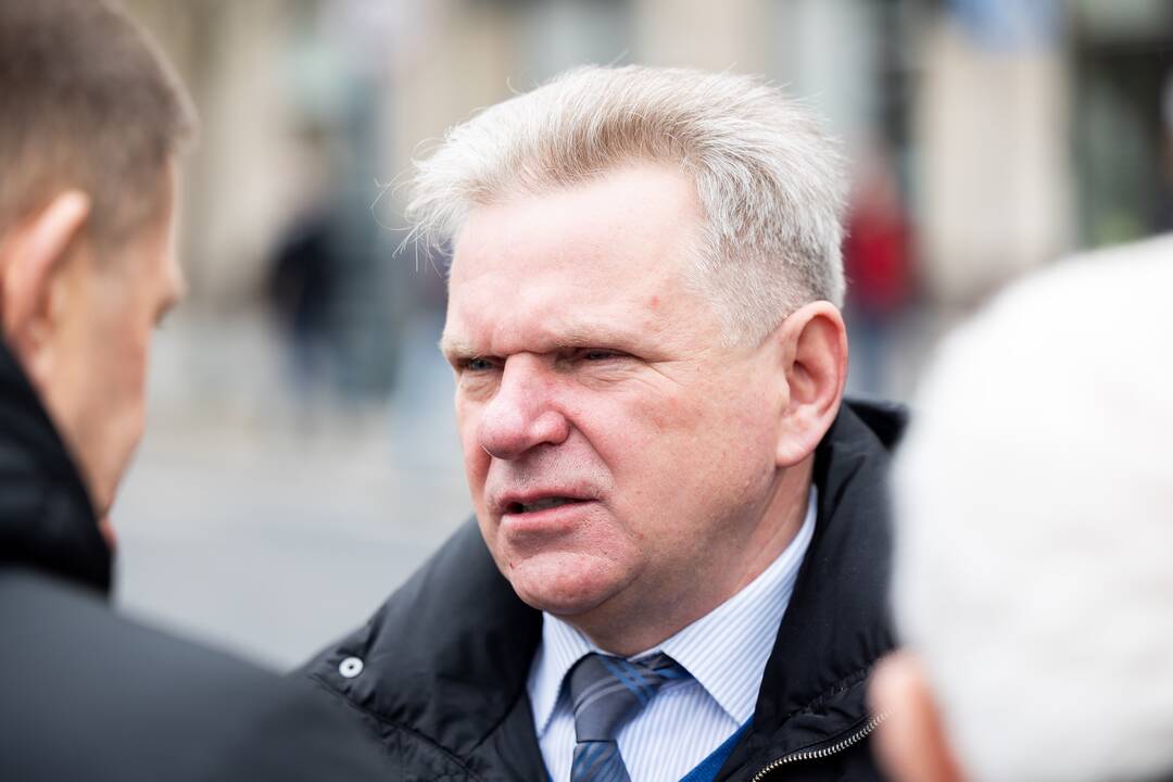 Mitingas tautinių mažumų mokykloms apginti