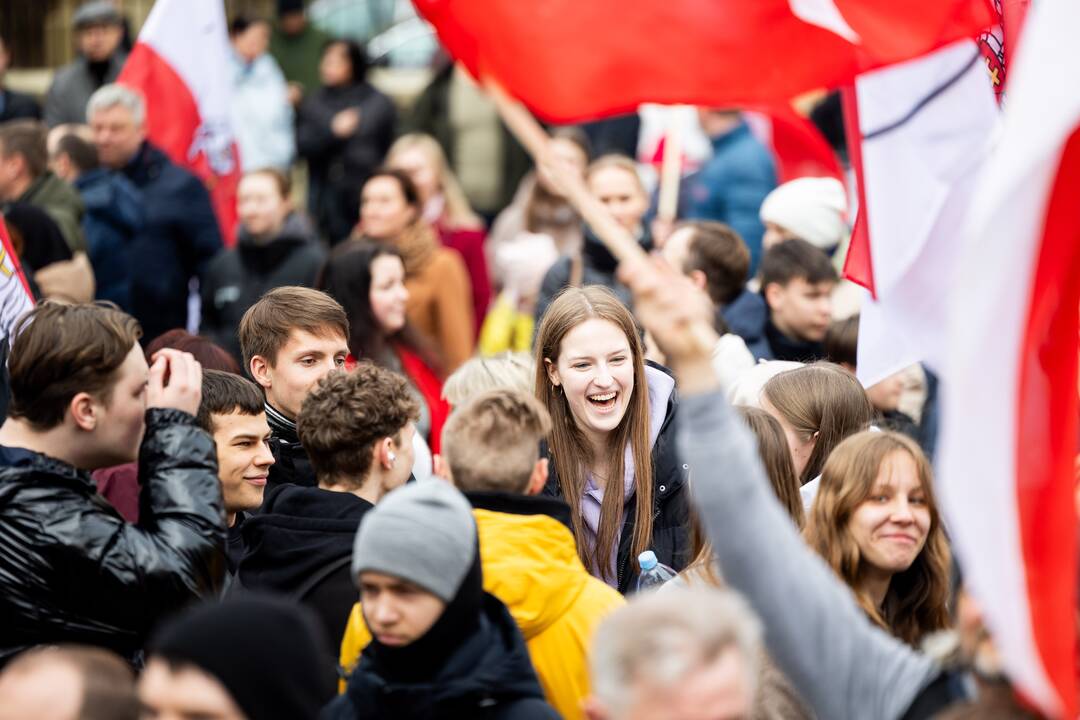 Mitingas tautinių mažumų mokykloms apginti