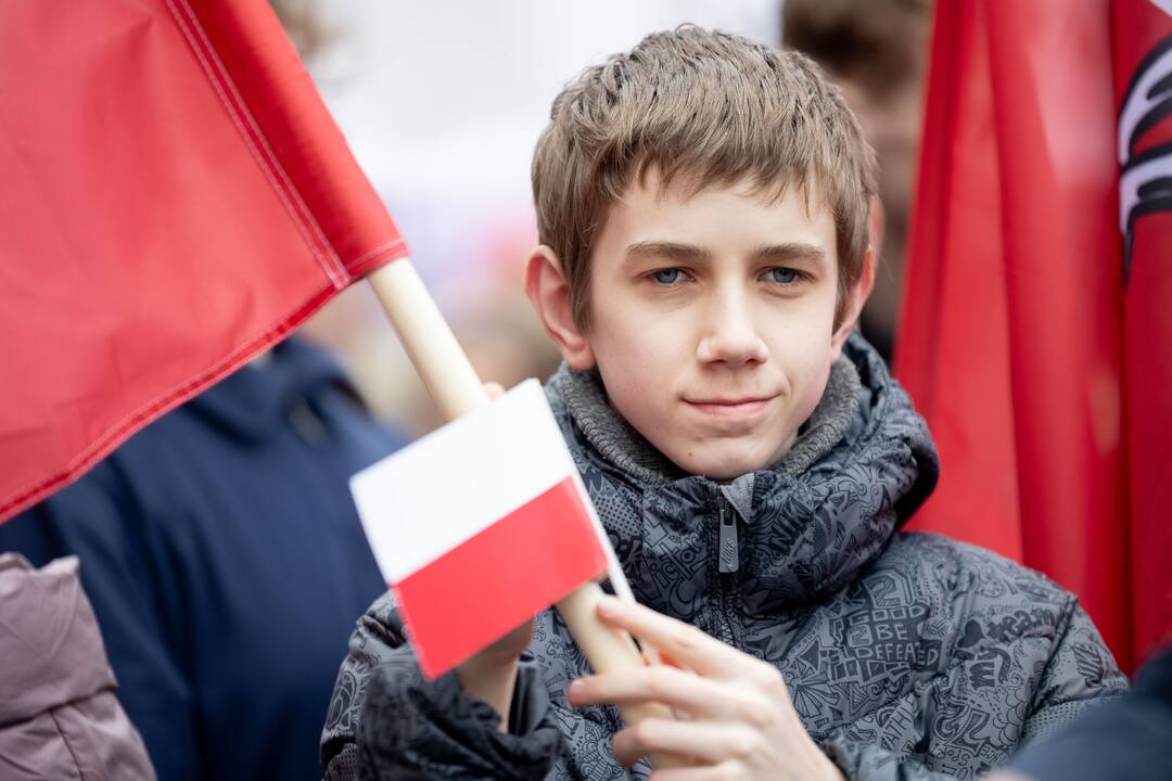 Mitingas tautinių mažumų mokykloms apginti