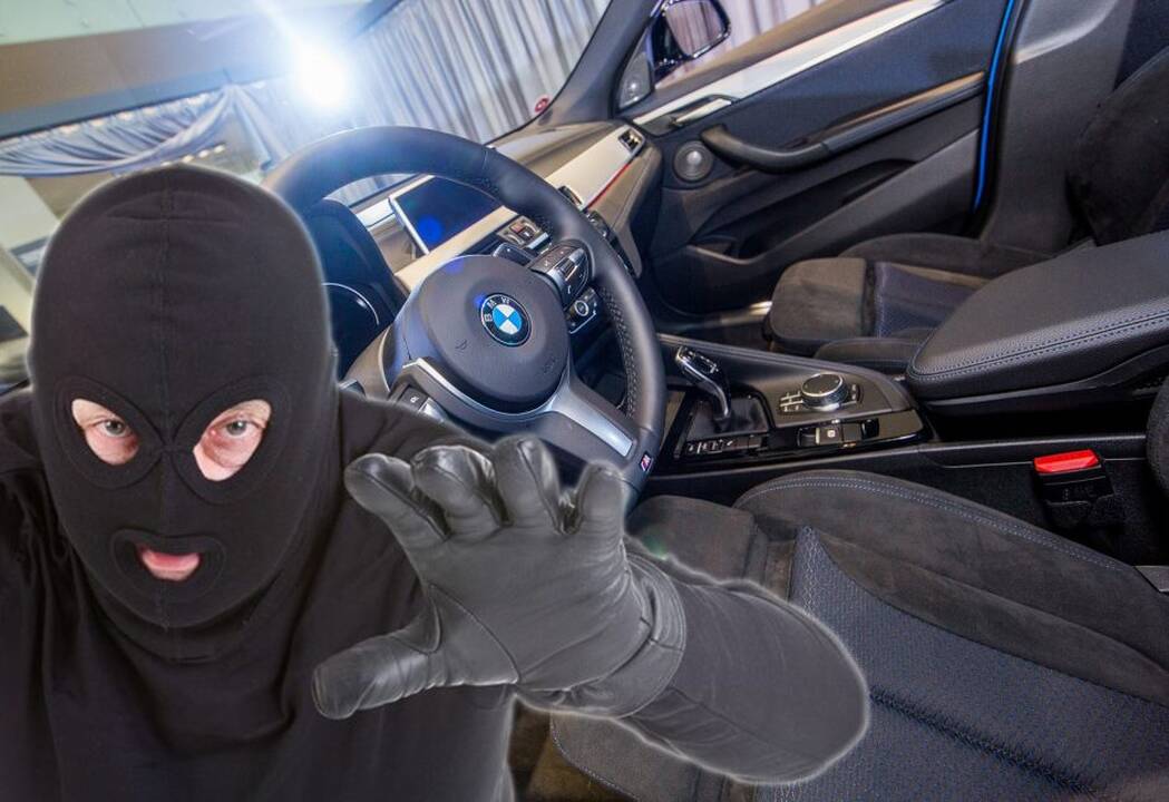 Vilniuje rastas pernai Didžiojoje Britanijoje pavogtas BMW