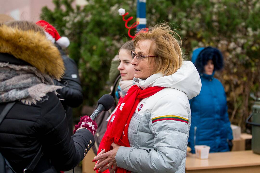 Kalėdinis bėgimas „Padovanok senjorams Kalėdas“