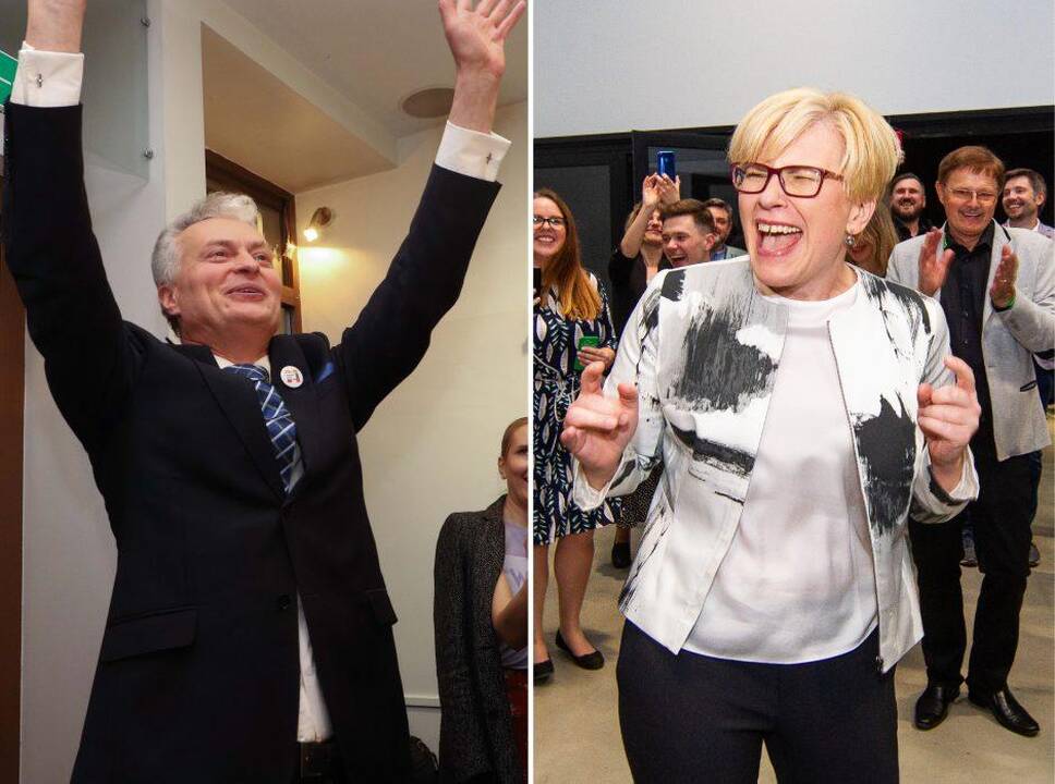 Gitanas Nausėda ir Ingrida Šimonytė