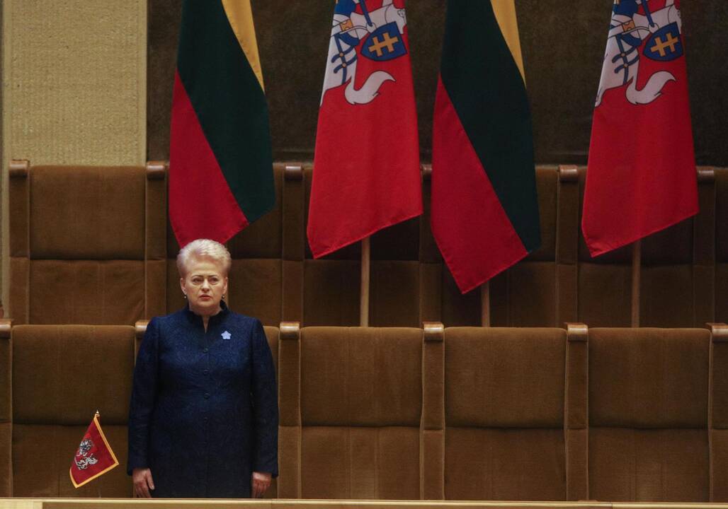 Laisvės premijos įteikimo partizanams ceremonija