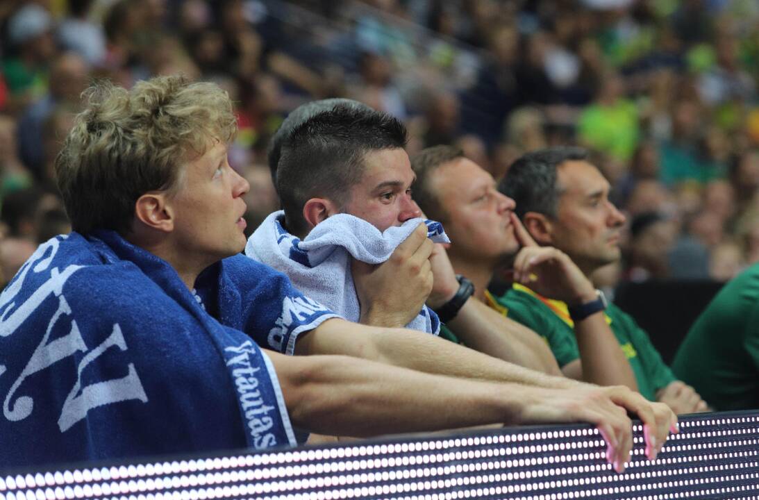 Lietuvos rinktinės rungtynės su Latvijos komanda