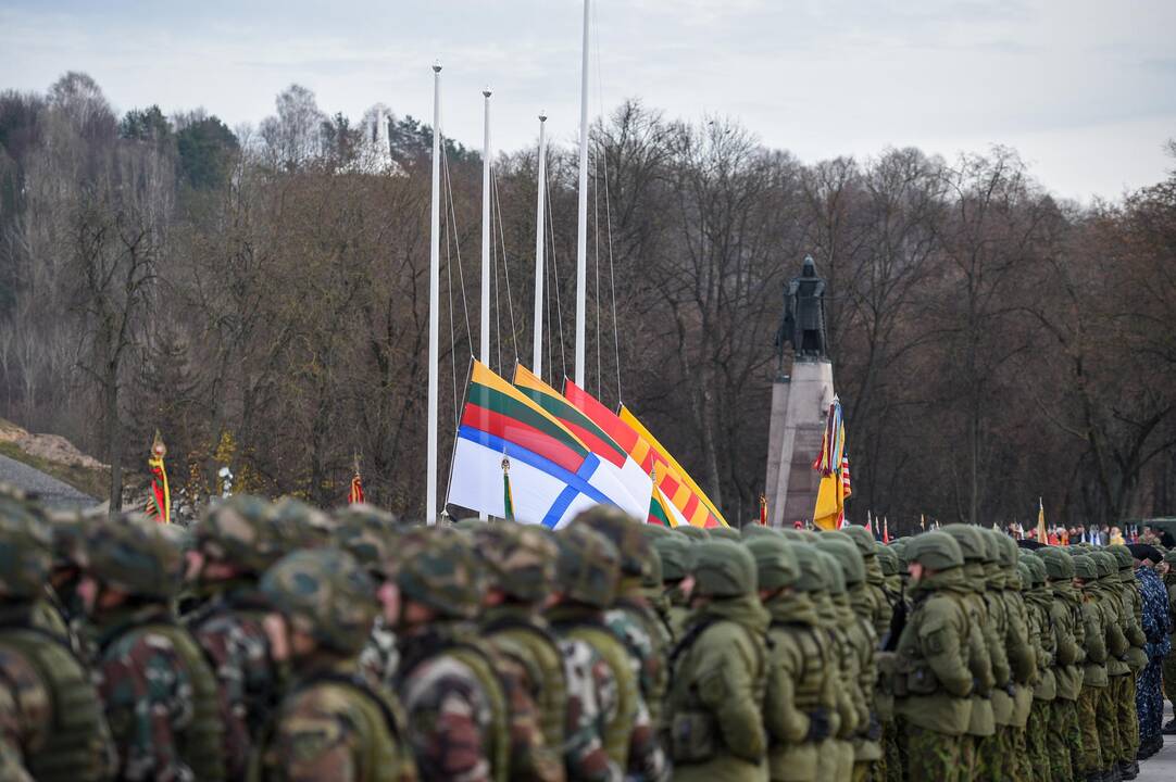 Lietuvoje minima Lietuvos kariuomenės diena – atkūrimo 101-osios metinės