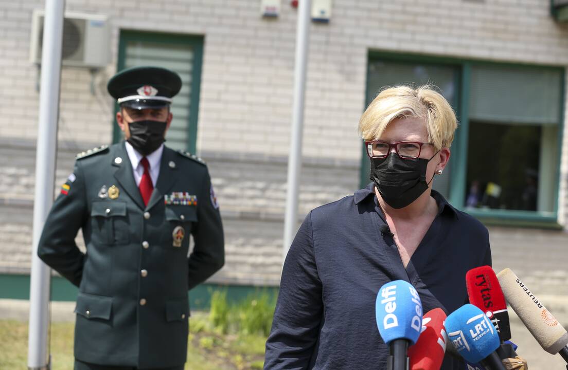 Premjerės vizitas Varėnos rajono pasienio užkardose