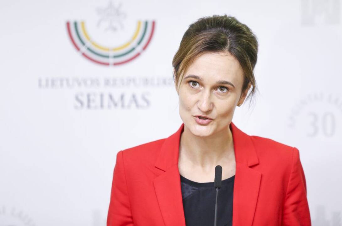 Seimo pirmininkė Viktorija Čmilytė-Nielsen