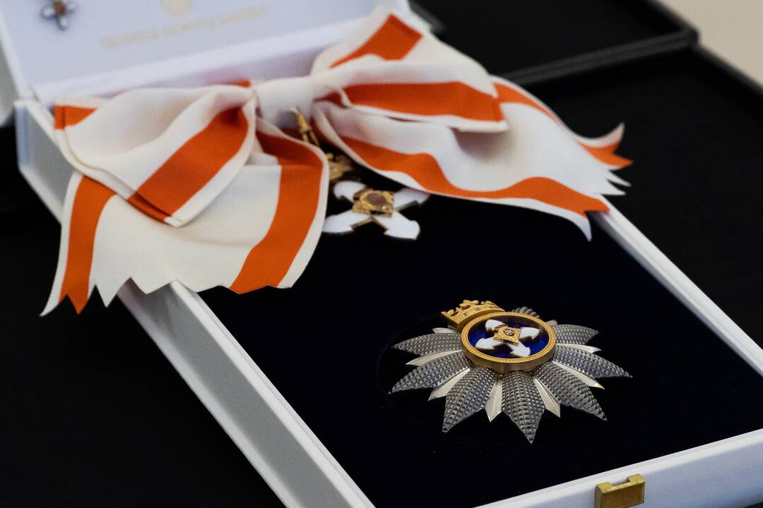 Valstybės apdovanojimų įteikimo ceremonija Prezidentūroje (2025 m.)