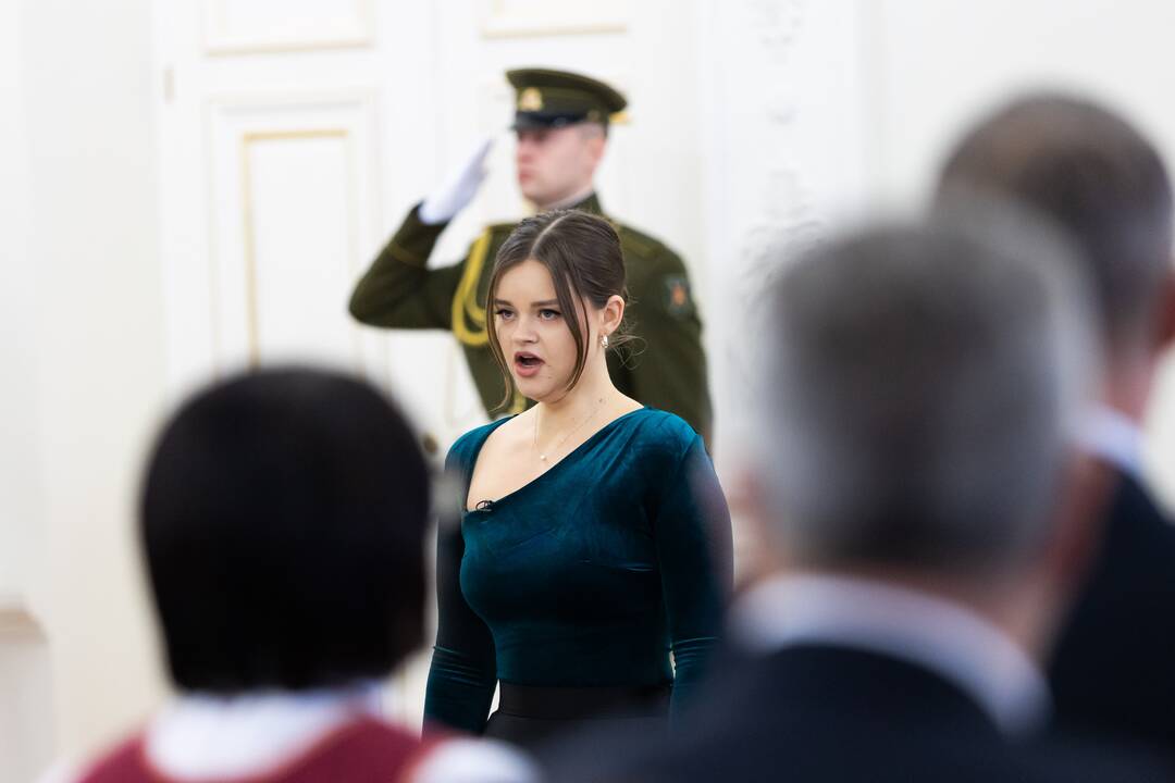 Valstybės apdovanojimų įteikimo ceremonija Prezidentūroje (2025 m.)