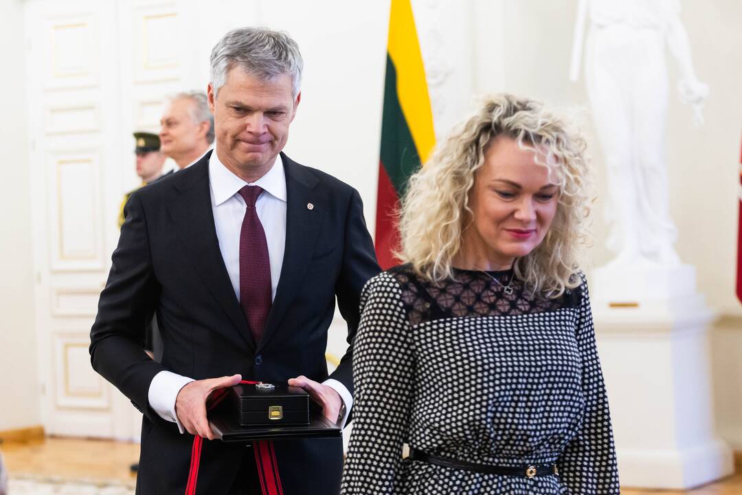 Valstybės apdovanojimų įteikimo ceremonija Prezidentūroje (2025 m.)