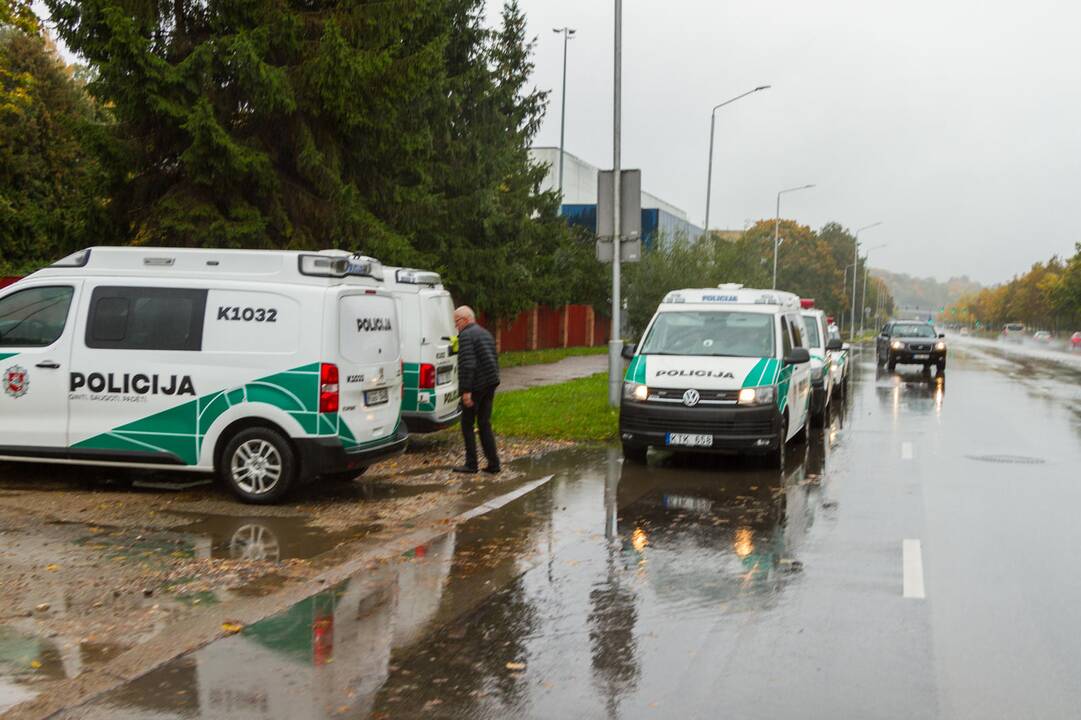 Krata policijos sulaikyto BMW vairuotojo namuose