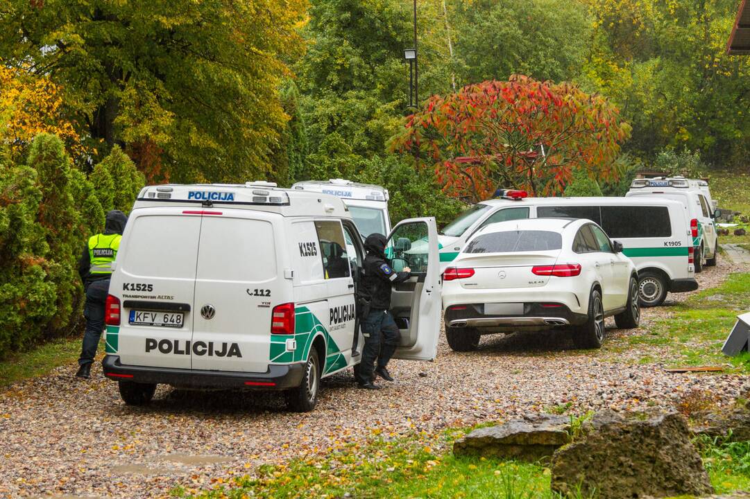 Krata policijos sulaikyto BMW vairuotojo namuose