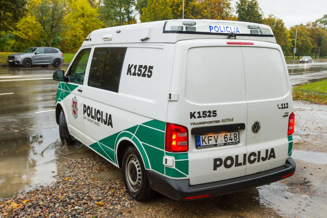 Krata policijos sulaikyto BMW vairuotojo namuose