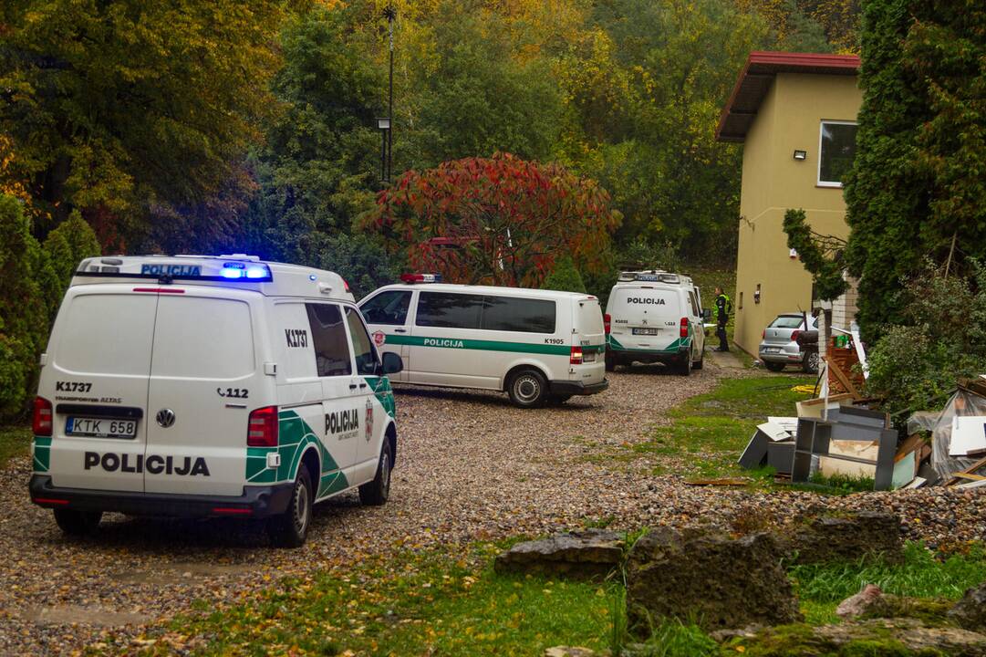 Krata policijos sulaikyto BMW vairuotojo namuose