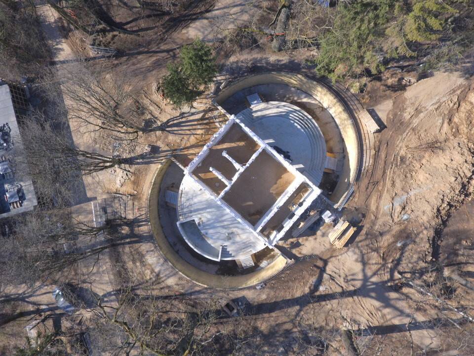 Įpusėjo Lietuvos zoologijos sodo renovacija