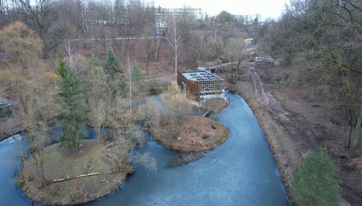 Įpusėjo Lietuvos zoologijos sodo renovacija