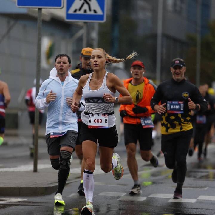 Pilnatvė: Vilmos akys spindi, kai kalba apie vaikus ir apie bėgimą.