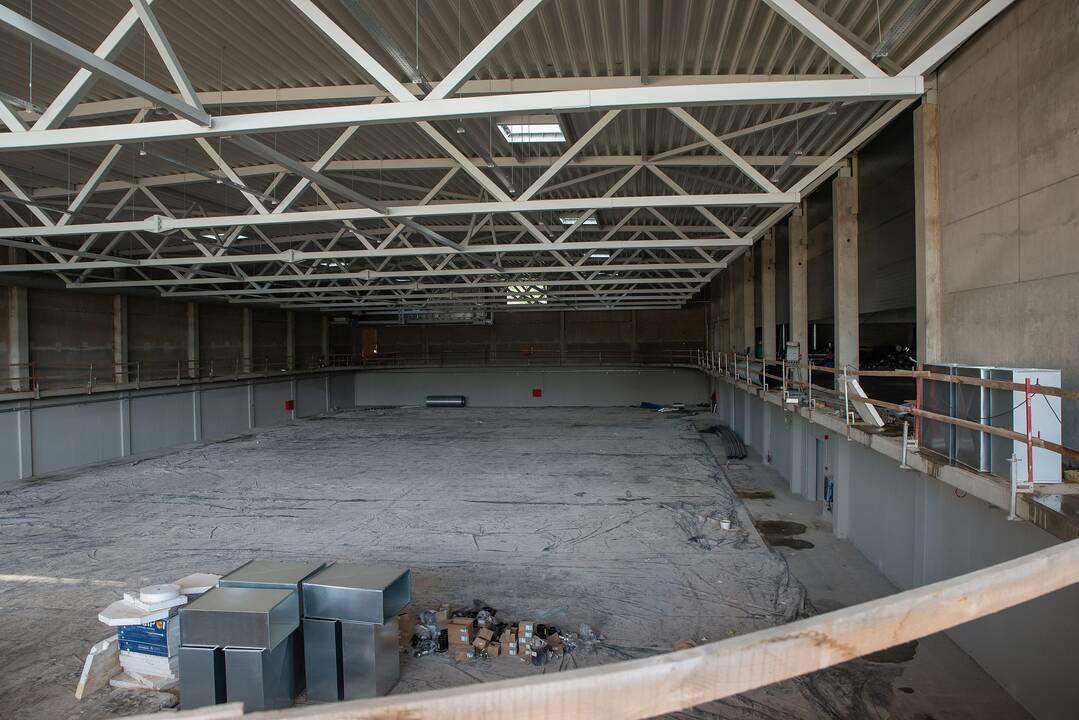 Naujoji ledo arena Kaune kyla lyg ant mielių
