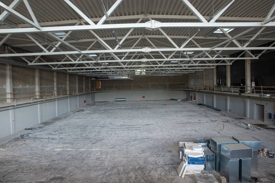 Naujoji ledo arena Kaune kyla lyg ant mielių