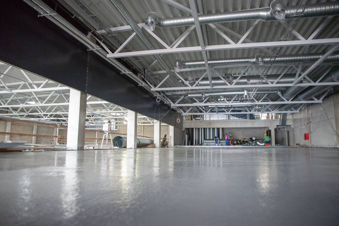 Naujoji ledo arena Kaune kyla lyg ant mielių
