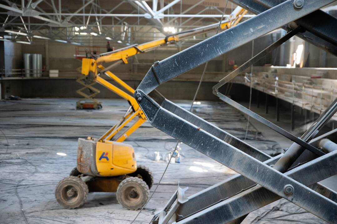 Naujoji ledo arena Kaune kyla lyg ant mielių