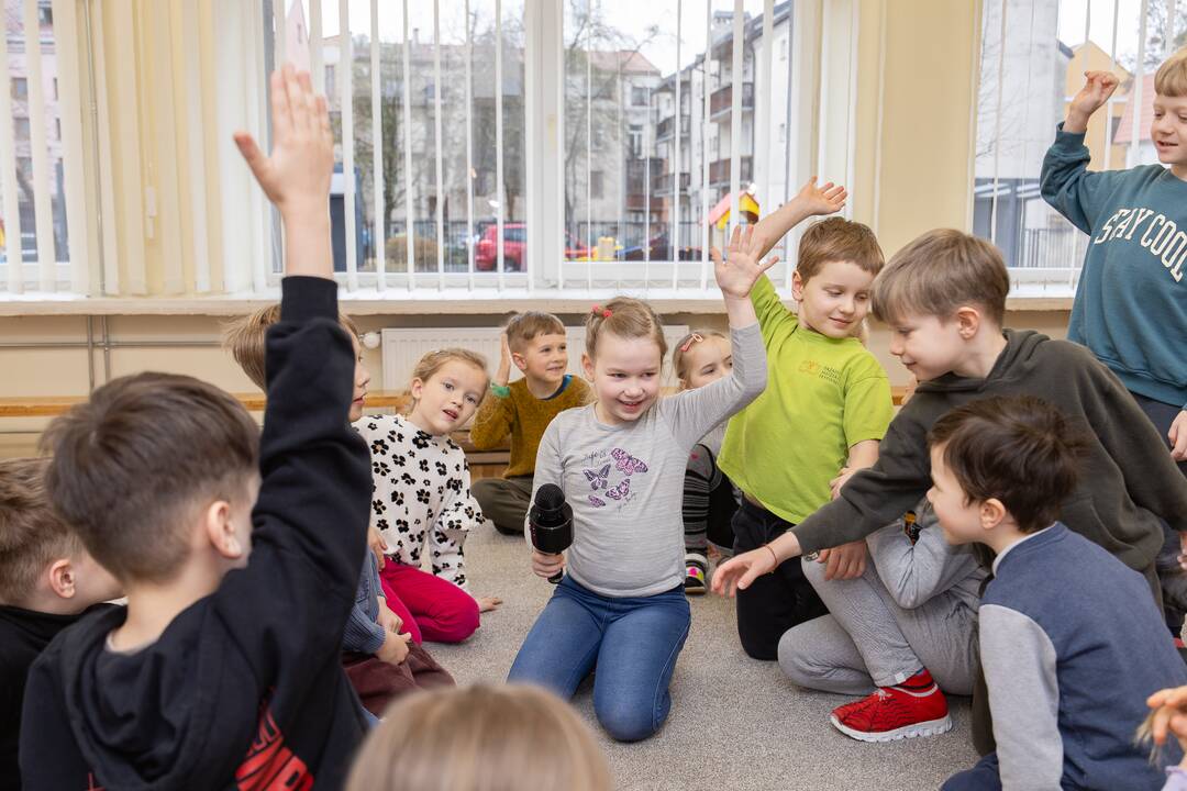 Mažųjų kauniečių pažintis su žurnalistika