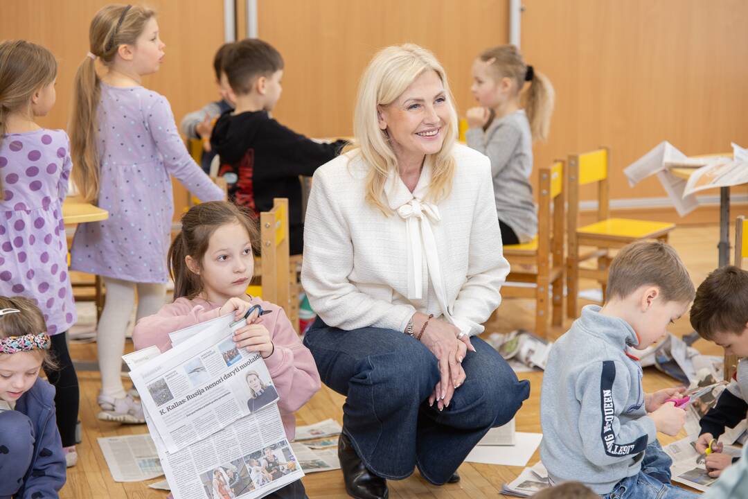 Mažųjų kauniečių pažintis su žurnalistika