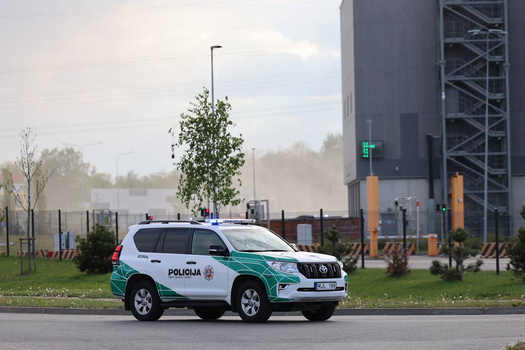 Kauno kogeneracinėje jėgainėje kilo gaisras