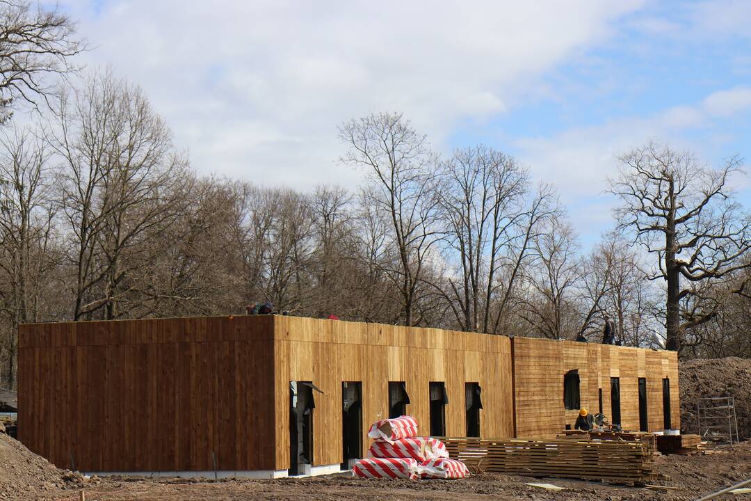 Įpusėjo Lietuvos zoologijos sodo renovacija