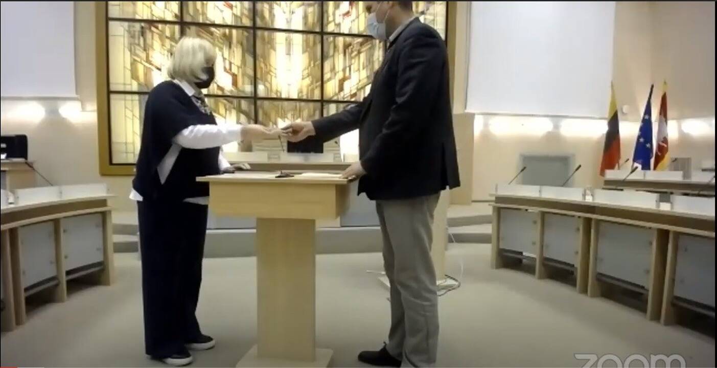 Patirtis: J.Kupčinskienė miesto taryboje dirbs ne pirmą kadenciją.
