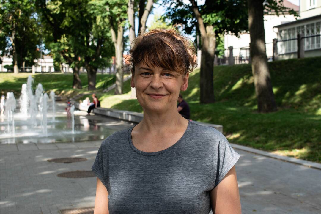 Naudinga: kiekvieną liepos antradienį viršutinėje Kauko laiptų aikštelėje vyksta šiaurietiško ėjimo treniruotės.