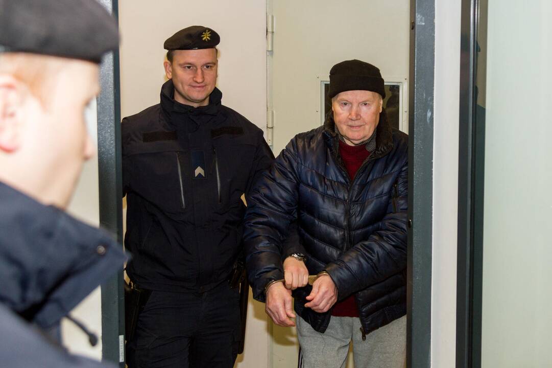 Konkurento nužudymu kaltinamo pensininko teismas