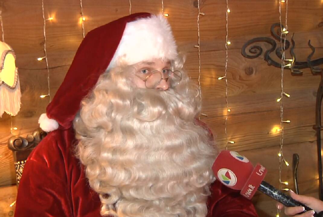 Į Kauną atsikraustė Kalėdų Senelis
