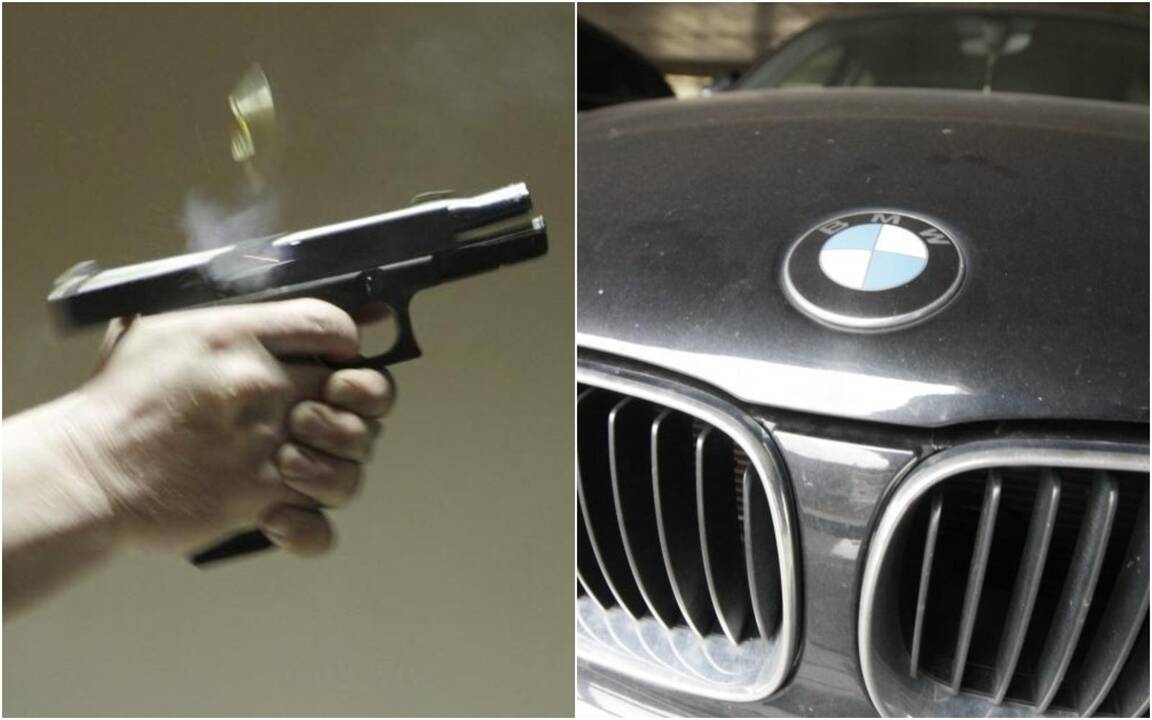 Vilkaviškio apylinkėse aidėjo šūviai, įkaušęs BMW vairuotojas partrenkė žmogų