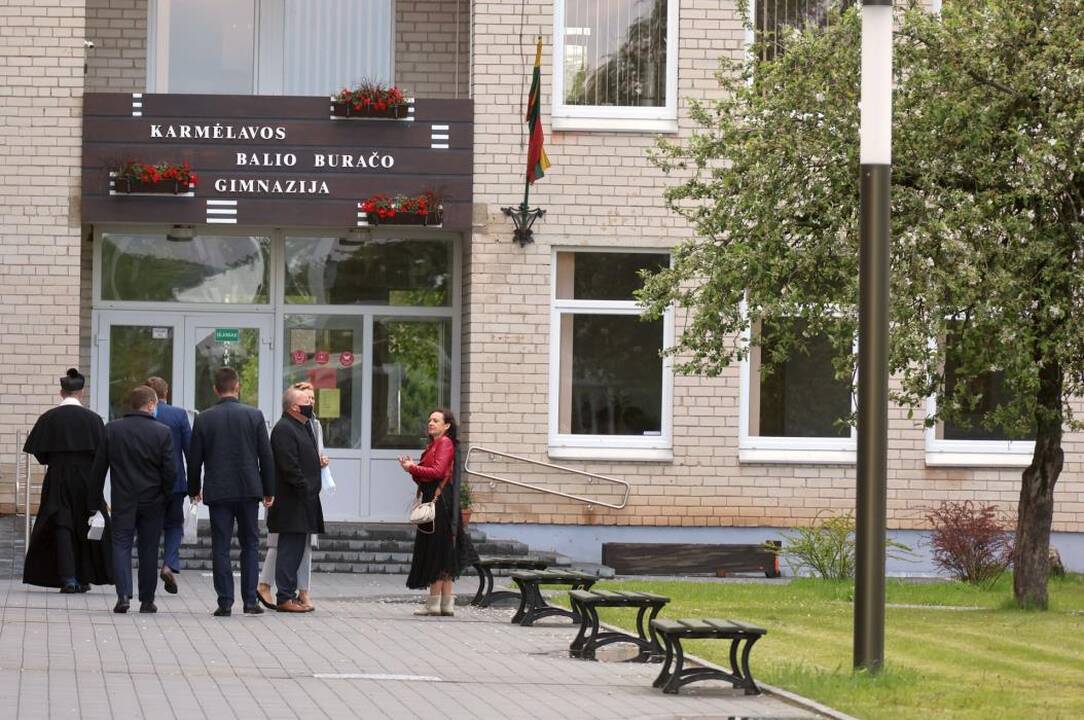 Simbolinis įvartis ir Karmėlavos stadiono rekonstrukcijos startas
