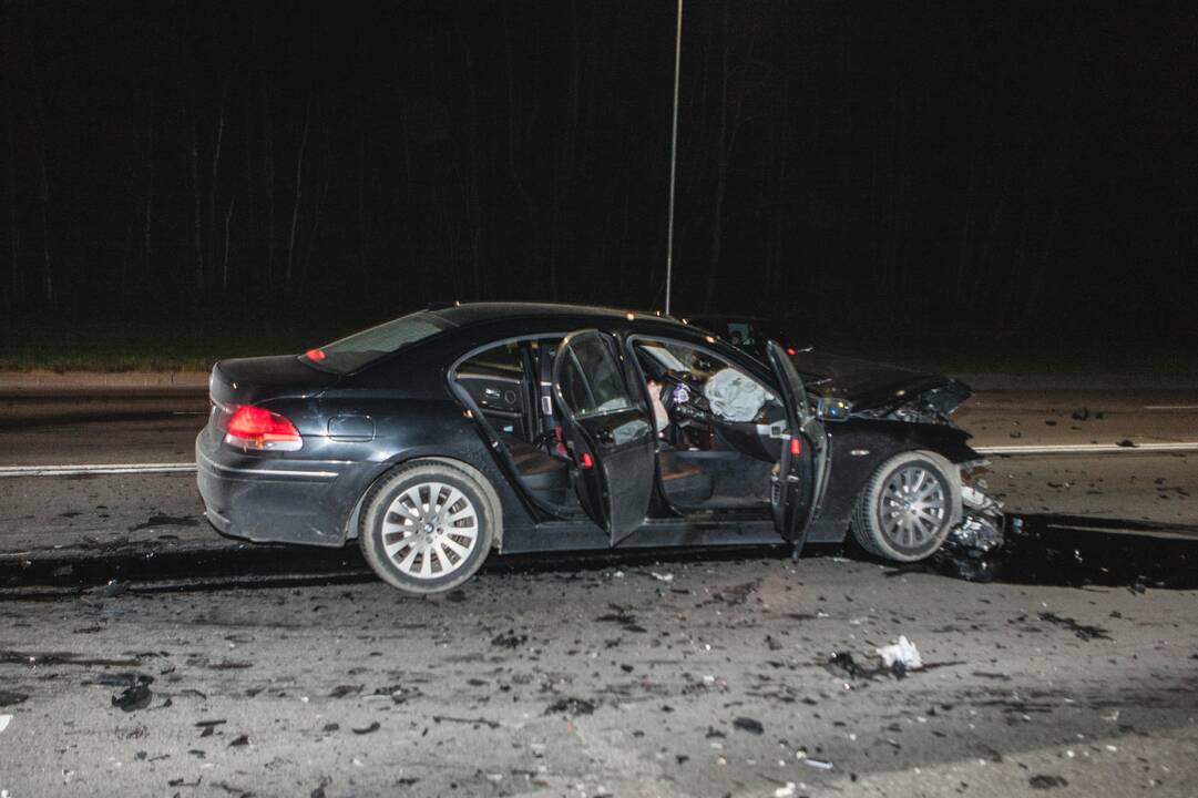 BMW ir „Audi“ avarija Kaune