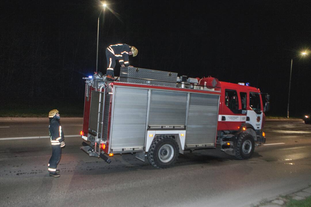 BMW ir „Audi“ avarija Kaune