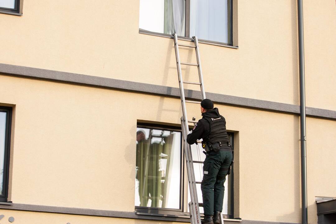Asilo sulaikymas Žemaičių gatvėje