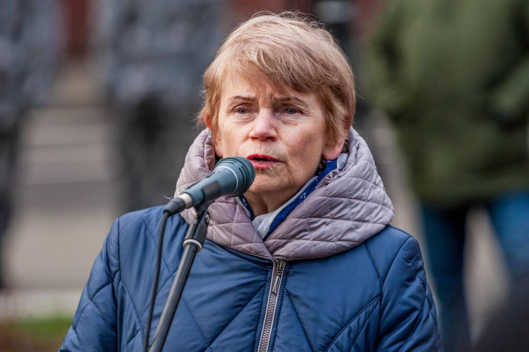 Kaune atidengta paminklinė plokštė sušaudytiems ministrams