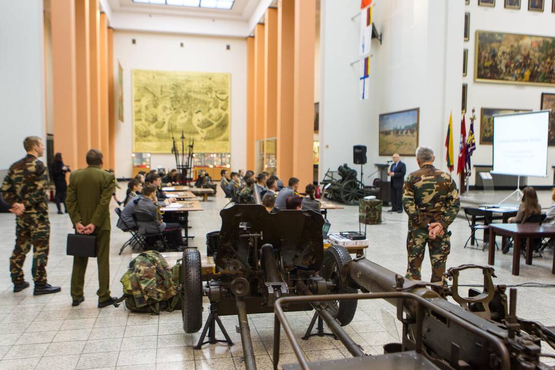 Šaulių viktorina Karo muziejuje